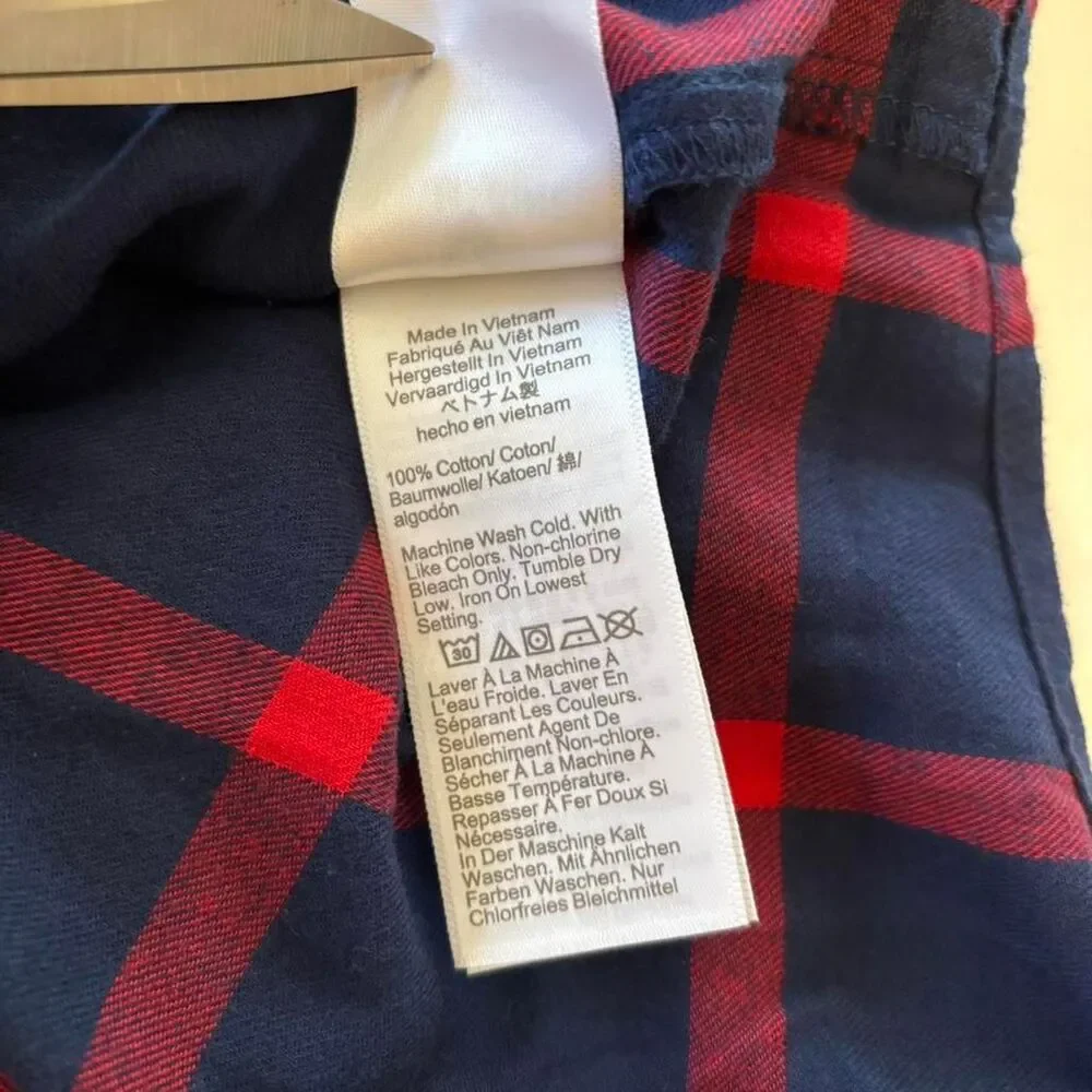 NWT J. Crew Flannel Plaid Women's Small Long Sleeve Button Down $79.50
